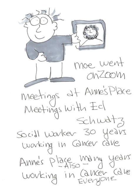 Resilience zine page 11 by Moe